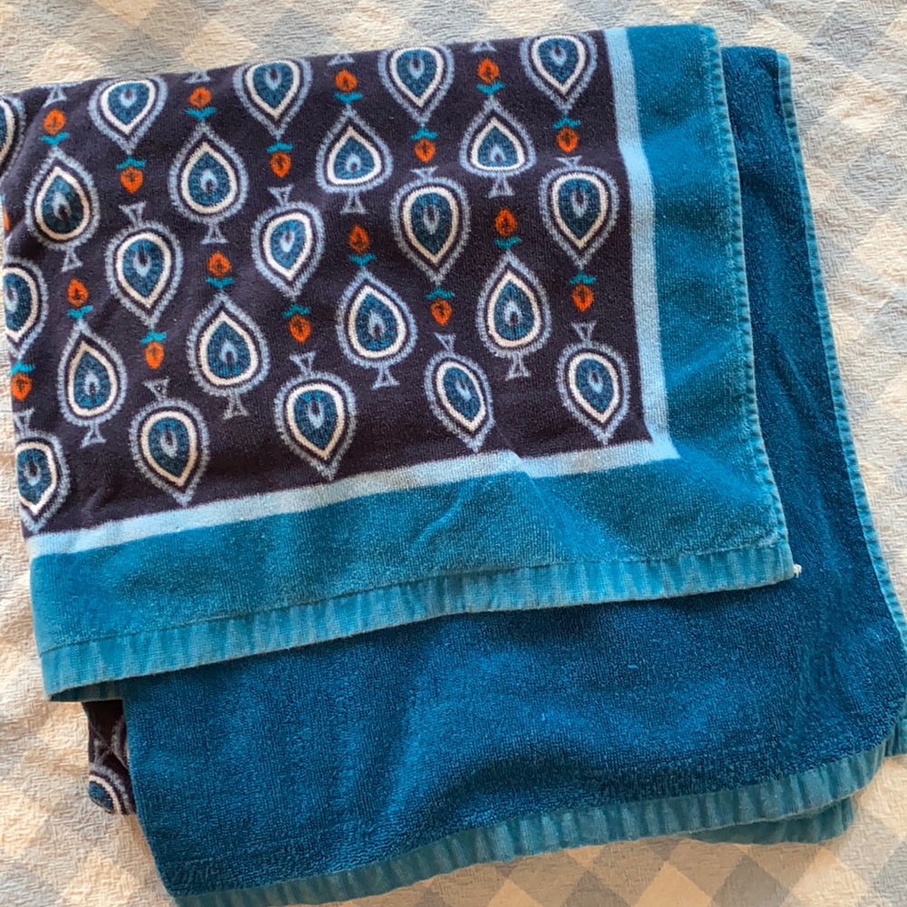 Vera Bradley beach towel